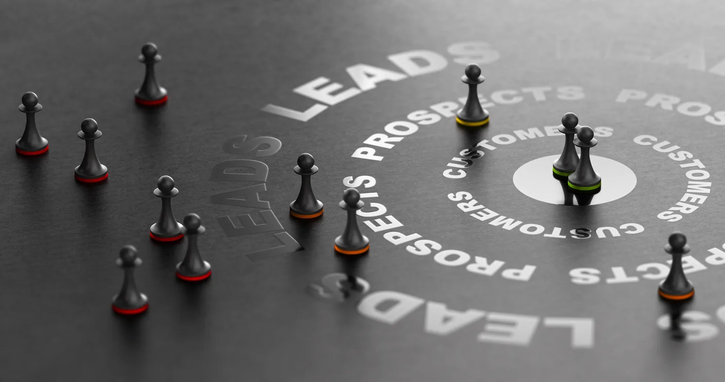 pawns on a table that reads 'lead'